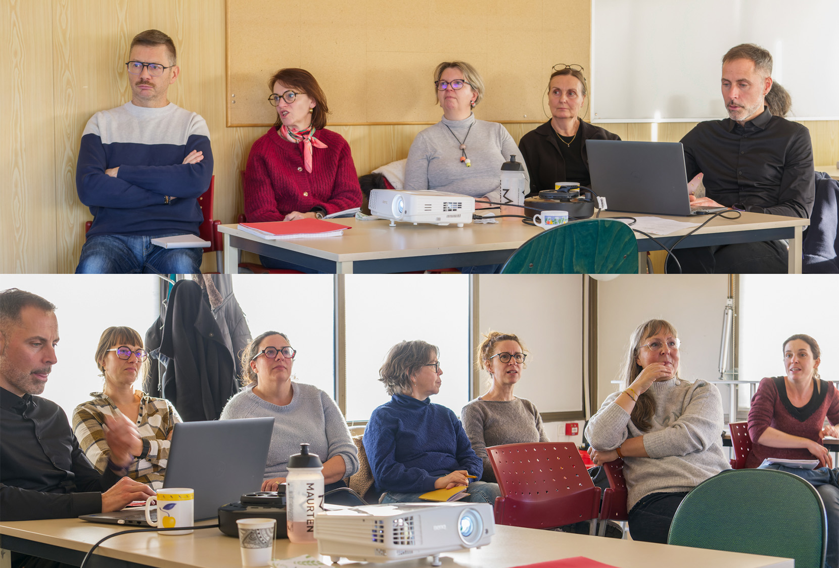 Photo du groupe présent