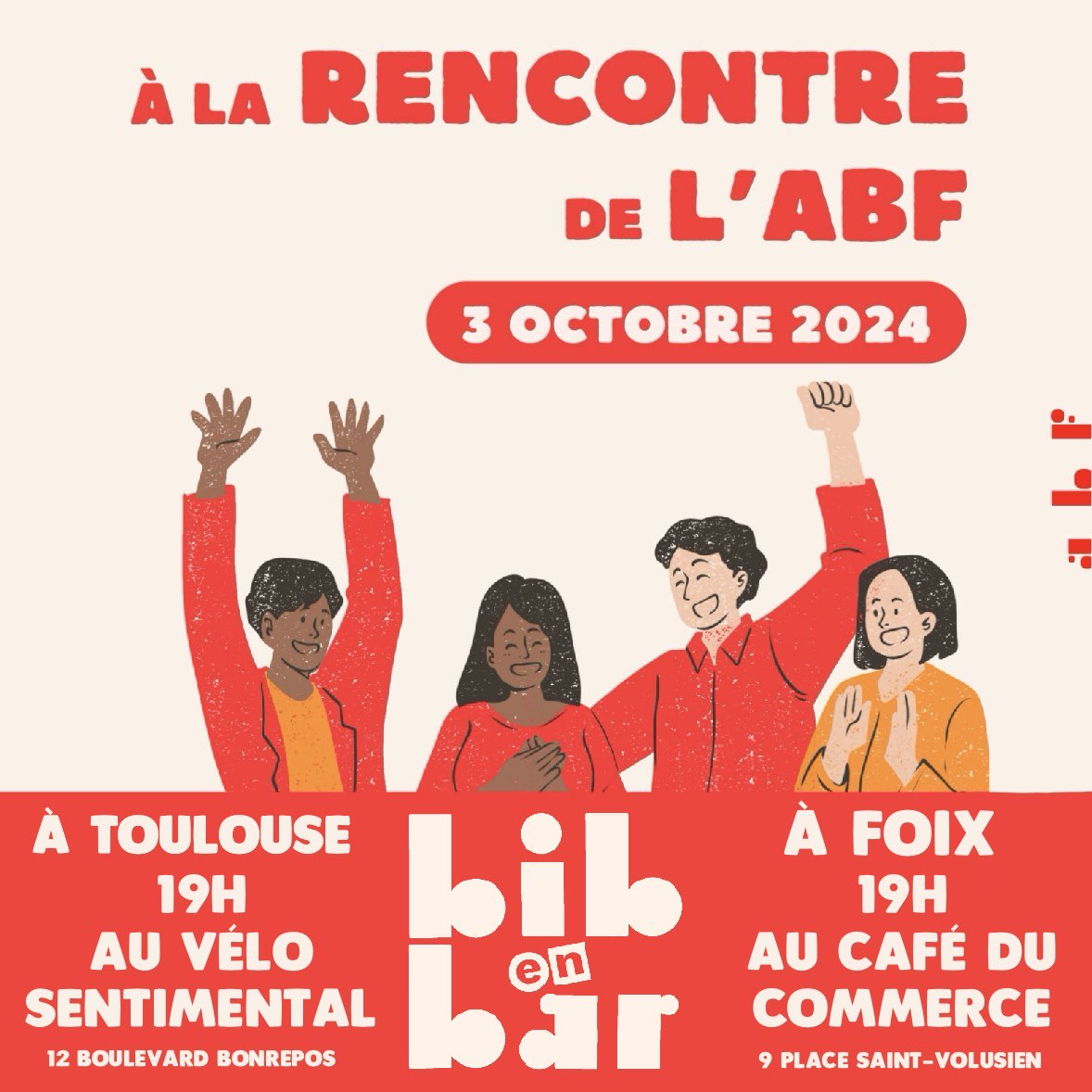 Affiche rencontres octobre 2024